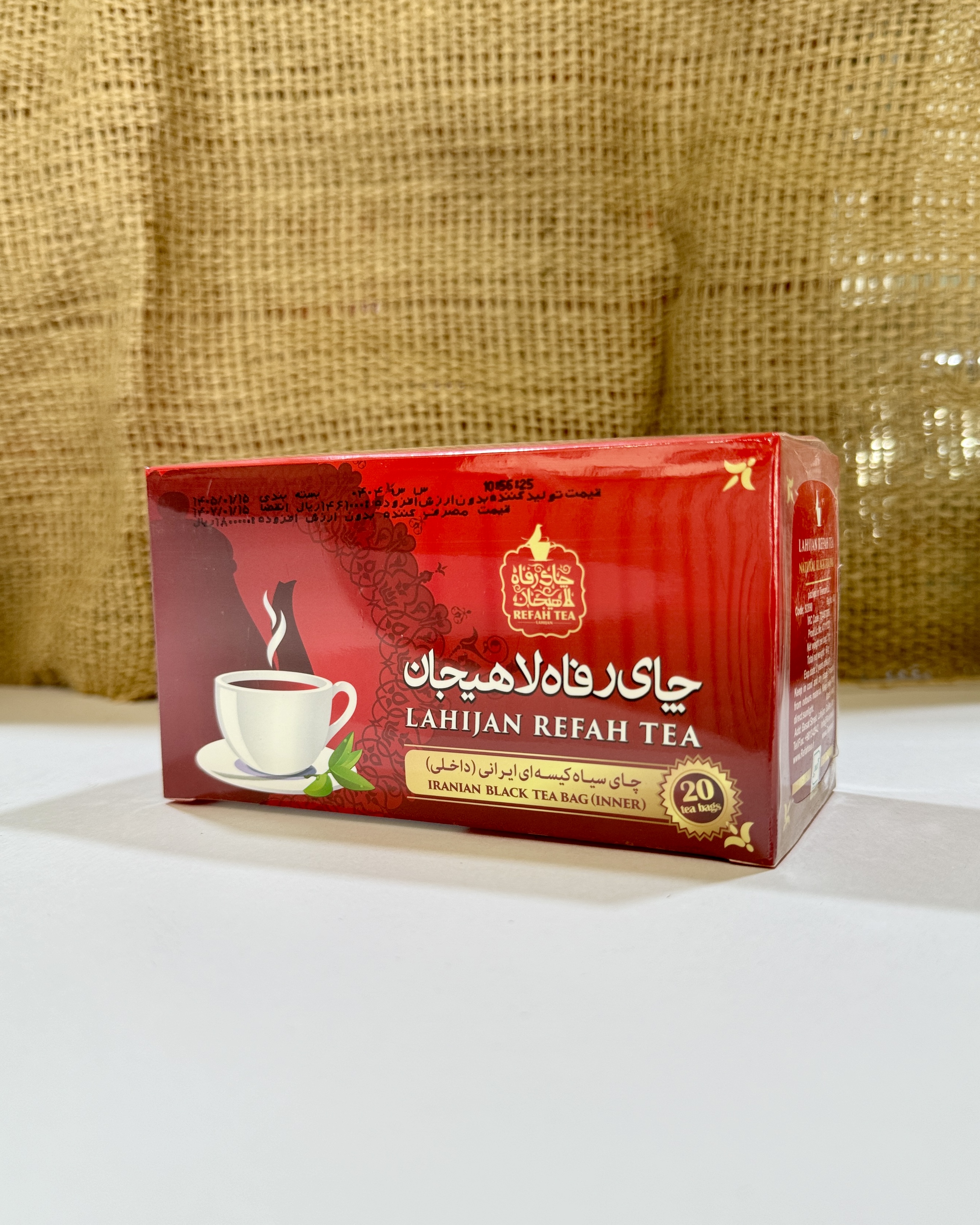 چای سیاه کیسه ای ایرانی بسته ۲۰ عددی